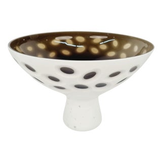 Multi-Layered Peeled Czech Serving Dish For Sale