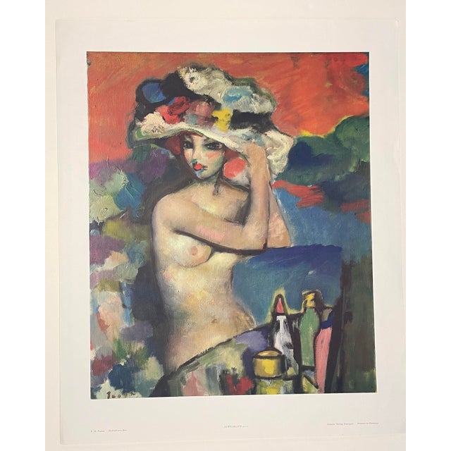 1960s Paul Mathias Padua Female Nude Print For Sale - Image 5 of 5