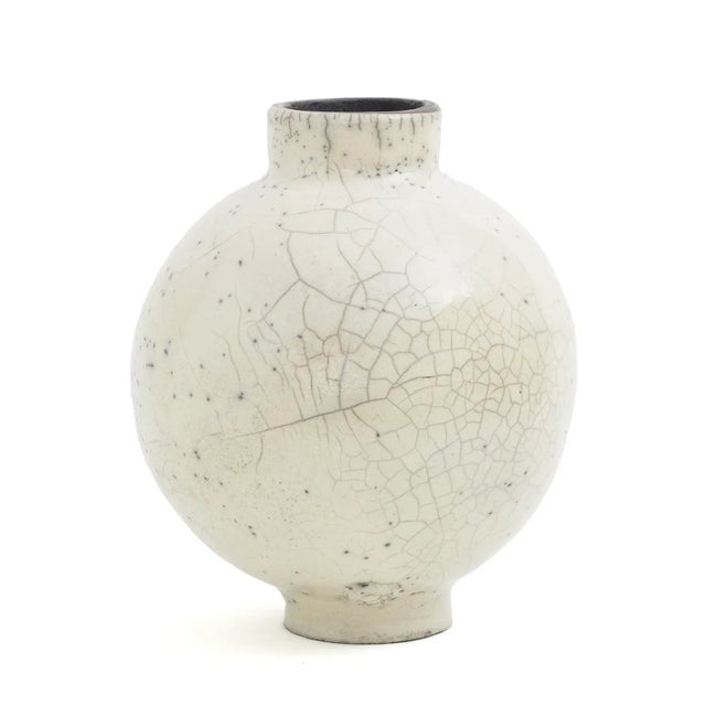 Japanese Modern Minimalist Dome Vase For Sale - Image 4 of 5