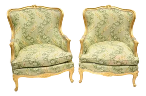 Set of French Chairs, 1920