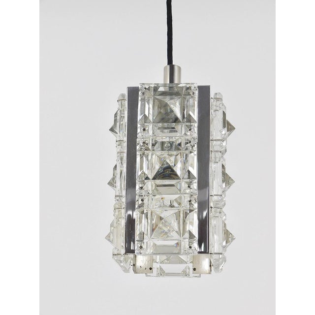 Faceted Crystal Pendant Lamp from Bakalowits & Söhne, Austria, 1960s For Sale - Image 17 of 18