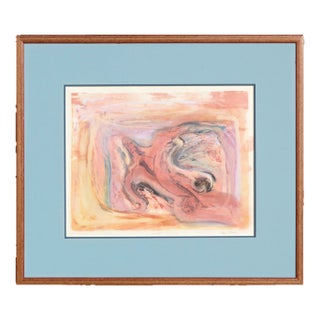 Toni Morley "Survivor" Abstract Expressionist Composition Circa 2000 For Sale