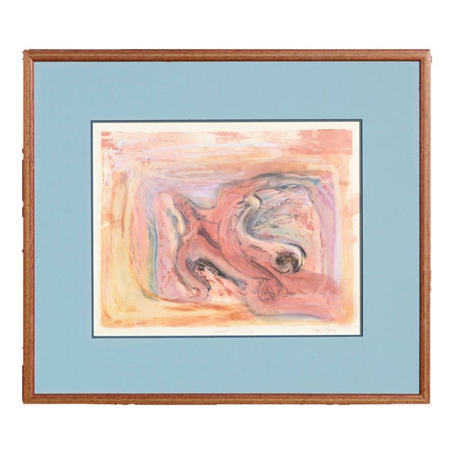 Toni Morley "Survivor" Abstract Expressionist Composition Circa 2000 For Sale