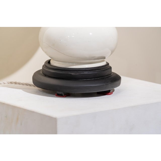 Ceramic Vase Table Lamp, 1960s For Sale - Image 4 of 10