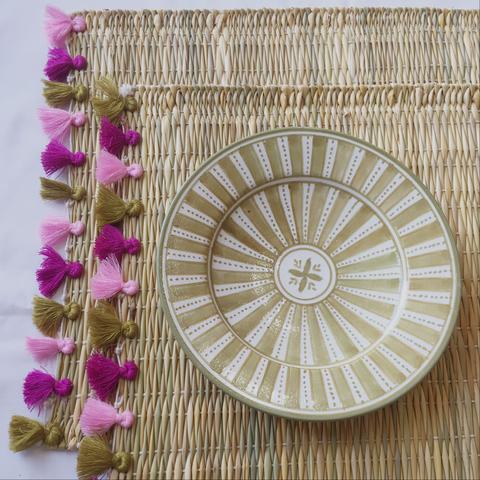 Lola Placemat With Tassel, Set of 2 Ojai For Sale - Image 4 of 5