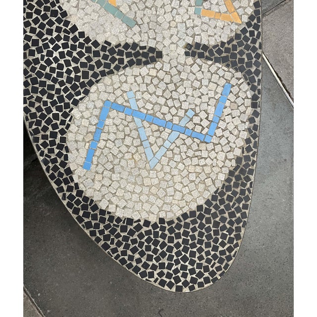 Mid-Century German Mosaic Couch Table from Berthold Müller Oerlinghausen, 1960s For Sale - Image 16 of 18