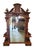 19th Century Architectural Salvage Mantel Mirror For Sale - Image 14 of 14