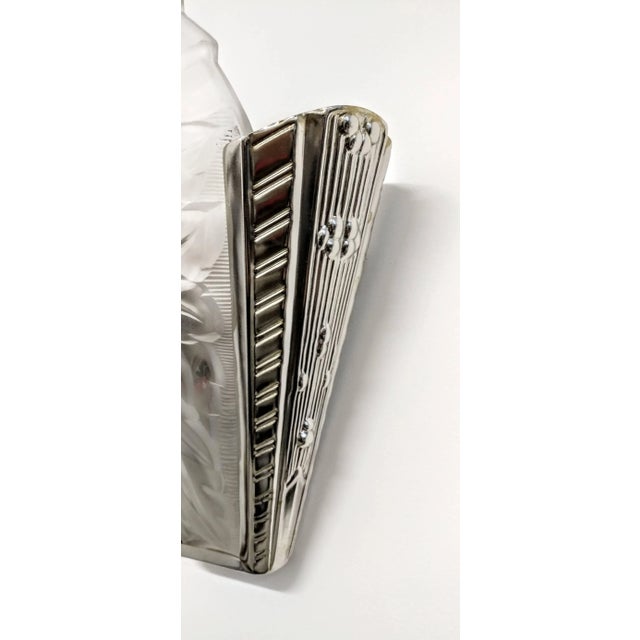 David Gueron Degue French Art Deco Wall Sconces Signed by Degue - a Pair For Sale - Image 4 of 6