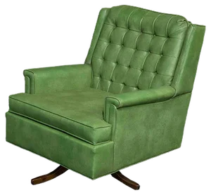 Vinyl Swivel Armchair from Sklar, 1960s