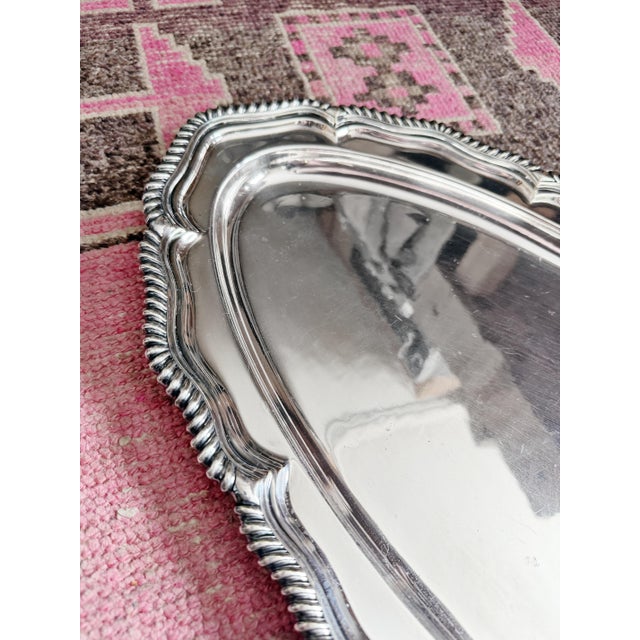 Tiffany and Co. Antique Tiffany & Co Silver Plated Fish Platter For Sale - Image 4 of 6