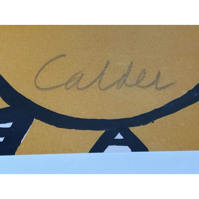 Alexander Calder 1970s Alexander Calder Lithograph For Sale - Image 4 of 11