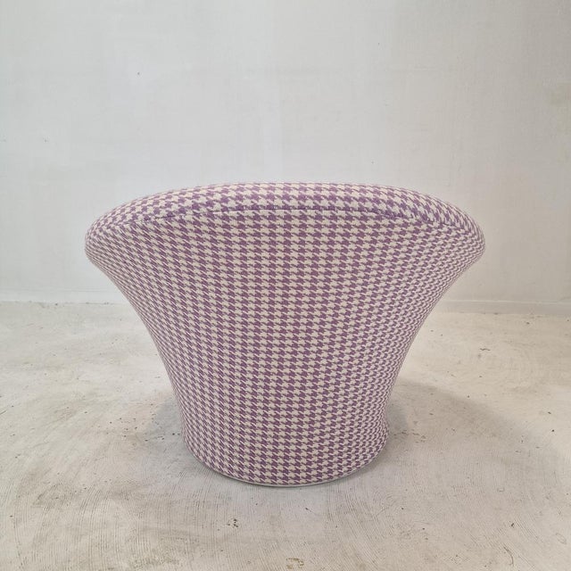 Mauve Set of Mushroom Armchair and Ottoman by Pierre Paulin for Artifort, 1960s For Sale - Image 8 of 18