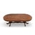 Antique Renaissance Revival Marquetry Walnut Oval Dining Table, Late 19th Century For Sale - Image 17 of 18