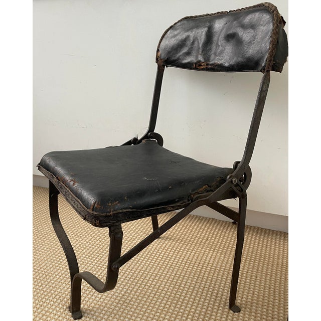 Circa 1920s French Jump Seat For Sale - Image 10 of 10