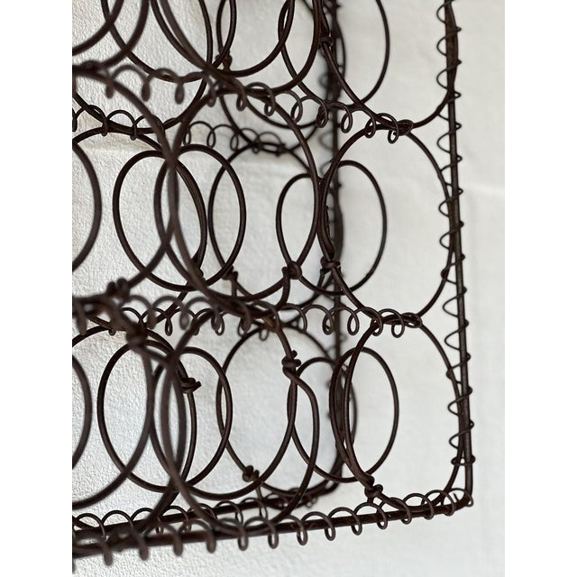 Charcoal Meshwire Wall Decoration For Sale - Image 6 of 11