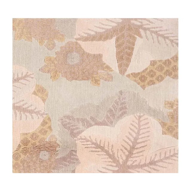 1990s Handwoven Tibetan Area Rug 5'10"×8'6" For Sale - Image 5 of 6