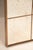 Brown Window-Cut Mirror with Brass Frame and Antique Glass For Sale - Image 8 of 9