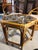 Set of Rattan Swivel Lounge Chairs and Glass Top Table. Circa 1970s For Sale - Image 4 of 4