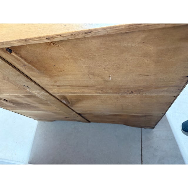 Antique Pine Two Over Three Drawers - Chest of Drawers From England For Sale - Image 18 of 18