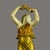 Royal Worcester Porcelain Figure of Lady with Tambourine by James Hadley For Sale - Image 3 of 14
