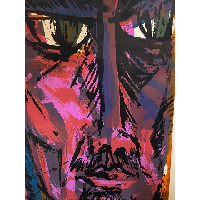 Modern Chromatic Magenta Lithograph by Richard Proctor For Sale In Los Angeles - Image 6 of 8
