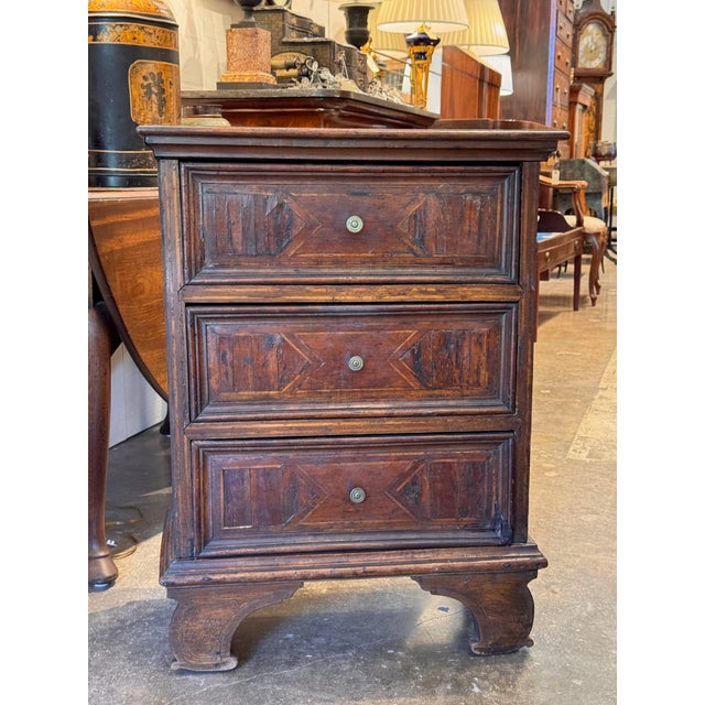 18th Century Italian Inlaid Commode For Sale - Image 4 of 12