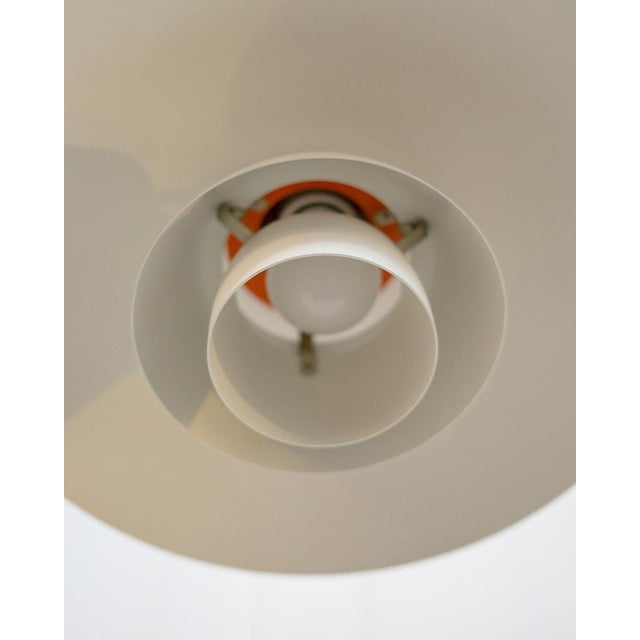 Metal White PH 4/3 Pendant Lamp by Poul Henningsen for Louis Poulsen, 1970s For Sale - Image 7 of 9