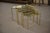 Metal Nesting Tables in Brass with a Bamboo-Like Finish, 1980s, Set of 3 For Sale - Image 7 of 11