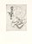 1947 Paul Klee Engraving 40 Lhomme-Approximatif 1931 Reproduction For Sale