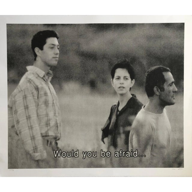 Photography Michal Rovner, Large Michal Rovner Photograph, Photo Print on Paper Israeli Master, 2002 For Sale - Image 7 of 7