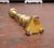 Gold 19th Century Italian Baroque Carved Giltwood Altar Candlestick For Sale - Image 8 of 8