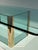Metal 1970s Leon Rosen for Pace Collection Glass and Brass Coffee Table For Sale - Image 7 of 12