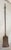 Up for sale is a rare antique 18th century wrought iron and brass English fireplace shovel. The shaft and blade are...