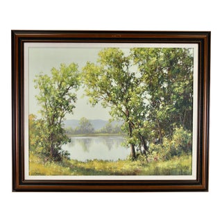 Dwight Steininger (Indiana, 1910-1997), "The Majestic Arch of Summer", 1966 For Sale