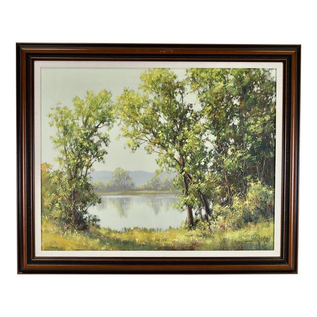 Dwight Steininger (Indiana, 1910-1997), "The Majestic Arch of Summer", 1966 For Sale