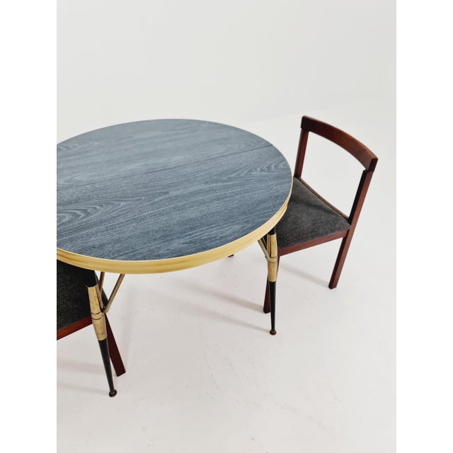 Vintage Extendable Dining Table, 1950s For Sale - Image 9 of 18