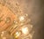 Cream Austrian Flower Snowflake Ceiling Lamp by Emil Stejnar for Rupert Nikoll, Vienna, Austria, 1950s For Sale - Image 8 of 18