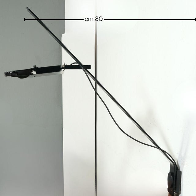 Domea Wall Lamp by Bruno Gecchelin for Oluce, 1970s For Sale - Image 9 of 17