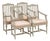 Set of Four Swedish Late Gustavian Lindome Painted Armchairs, Circa 1800 For Sale