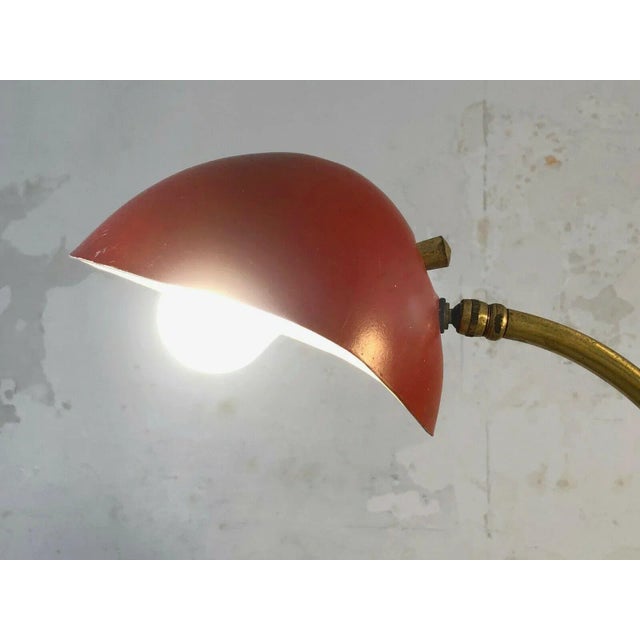 Metal Tripod Metal Perforated Floor Lamp, France, 1950s For Sale - Image 7 of 13