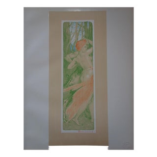 Emile Berchmans, Renewal, 1898, Lithograph For Sale