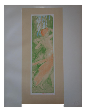 Emile Berchmans, Renewal, 1898, Lithograph