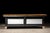 Industrial Early 20th Century Butcher's Counter With Milk Glass Panels For Sale - Image 3 of 11