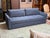 Crate & Barrel American Leather for Crate & Barrel Queen Bedford Trundle Sleep Sofa, Lake Chenille For Sale - Image 4 of 12