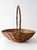 Antique Willow Gathering Basket With Branch Handle For Sale - Image 6 of 14