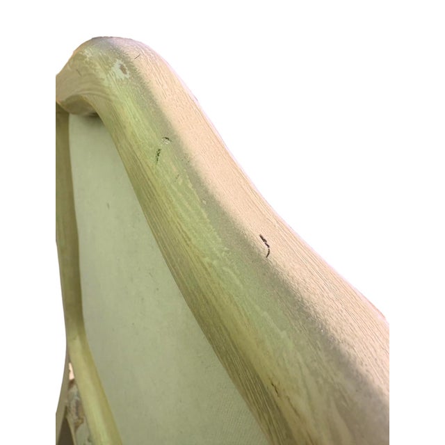 Cream Mid 20th Century Pair of Drexel Attributed Louis XV French Provincial Side Chairs For Sale - Image 8 of 12