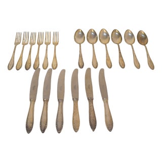Cutlery Service for Six People from Krupp Berndorf, 1950s, Set of 18 For Sale
