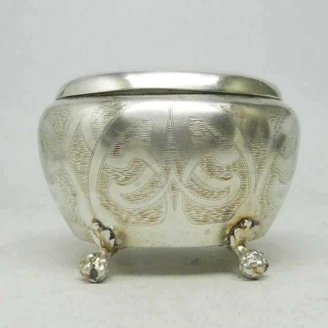Art Nouveau Austro-Hungarian Sugar Bowl, 1890s For Sale - Image 10 of 10