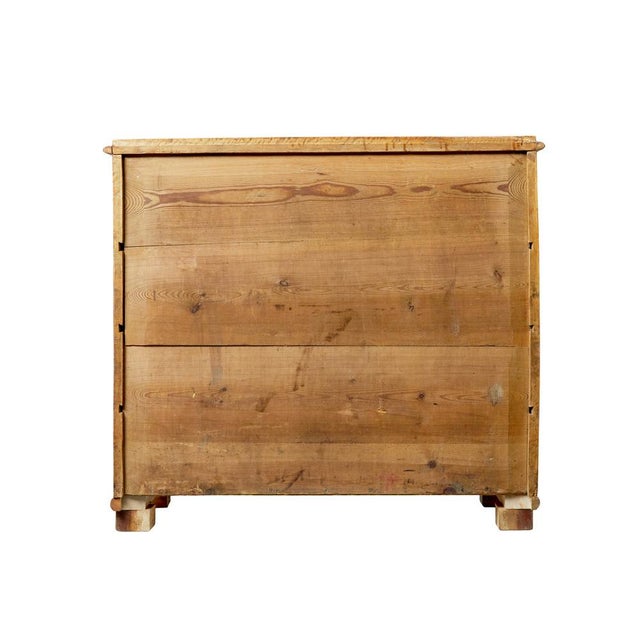 19th Century Swedish Burr Birch Chest of Drawers, 1860 For Sale - Image 4 of 11