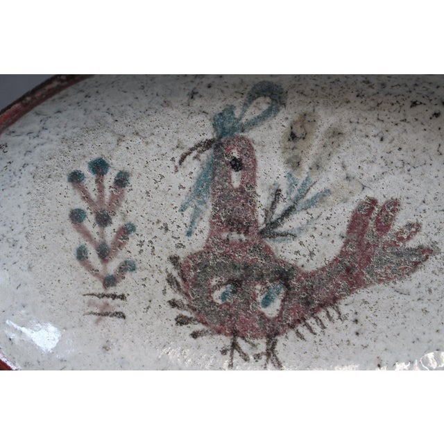 French Ceramic Tray by Gustave Reynaud, 1960s For Sale - Image 14 of 16